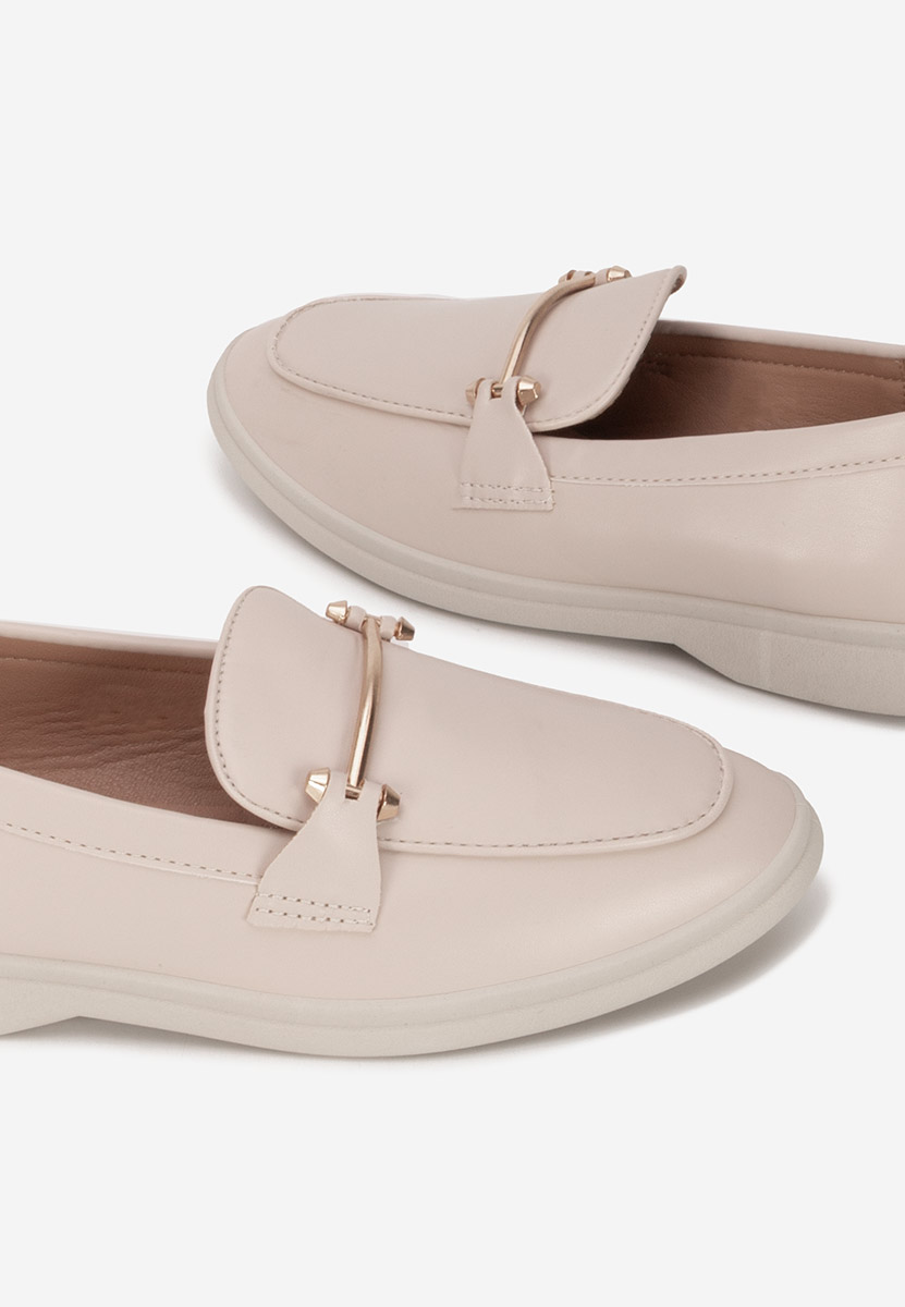 Loafers femme nude Sevalia
