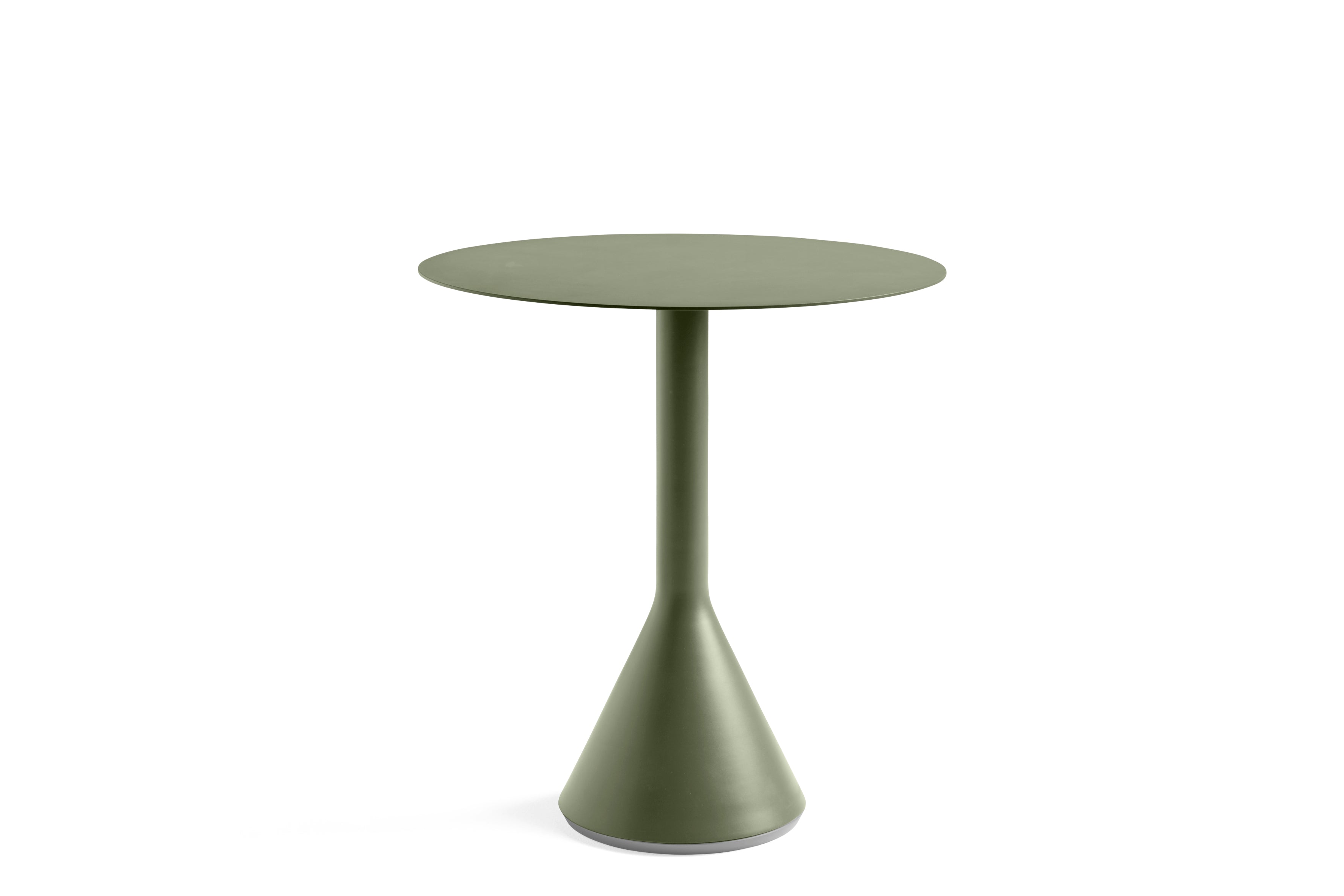 HAY  Palissade Cone havebord, Olive - Ø70xH74 cm.