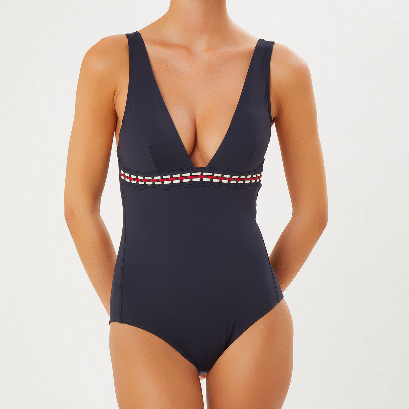 Iodus Maillot de Bain 1 pièce triangle paddé Usoa noir