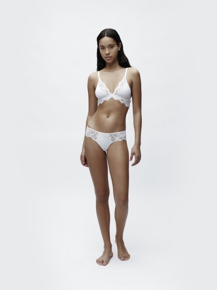 Conjunto de 2 tangas combinando - Brancas