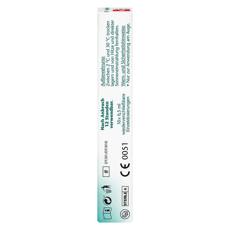 Doppelherz Augen-Tropfen Hyaluron 0,4% Extra, 10X0.5 ml