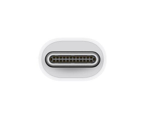 Apple Anschlusskabel Thunderbolt 0.15 m, 20 Gbit/s, Weiss Bidirektionaler Adapter