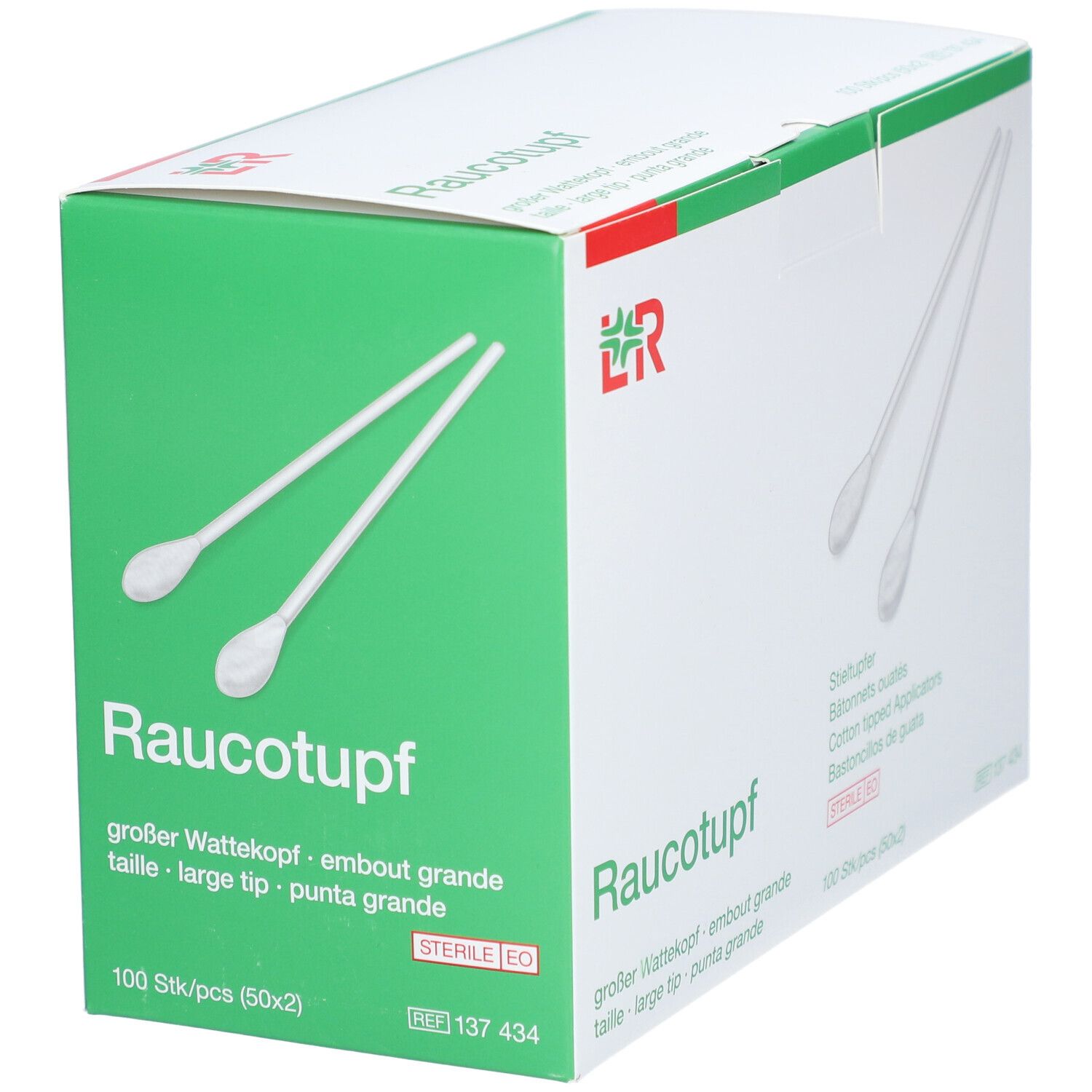 Raucotupf Stieltupfer 2 St.ster.grosser Wattek.