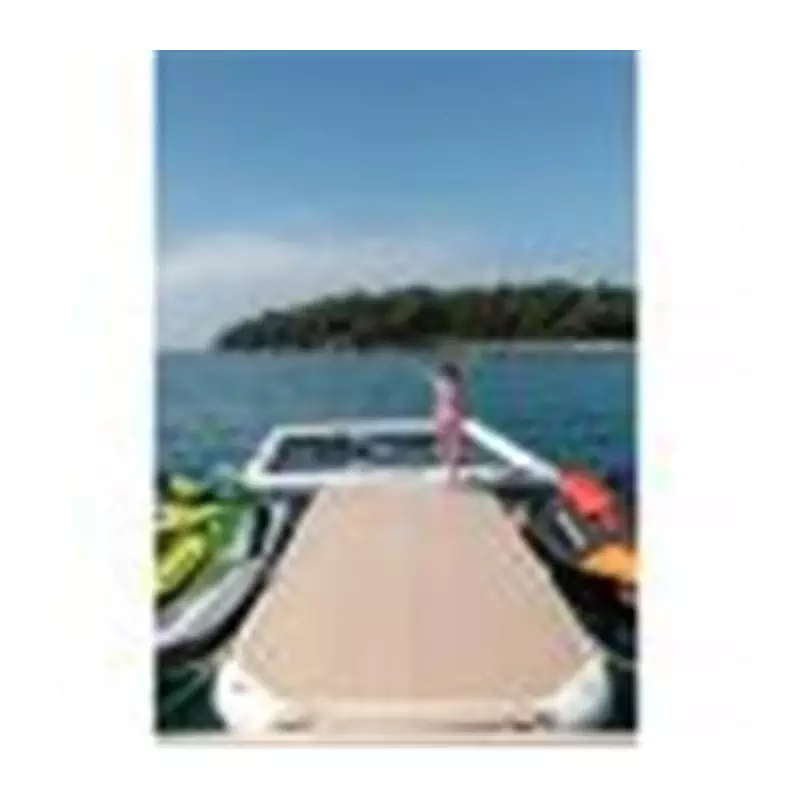 Plateforme gonflable YACHTBEAH Platform 4.1 Premium, Champagne Matt