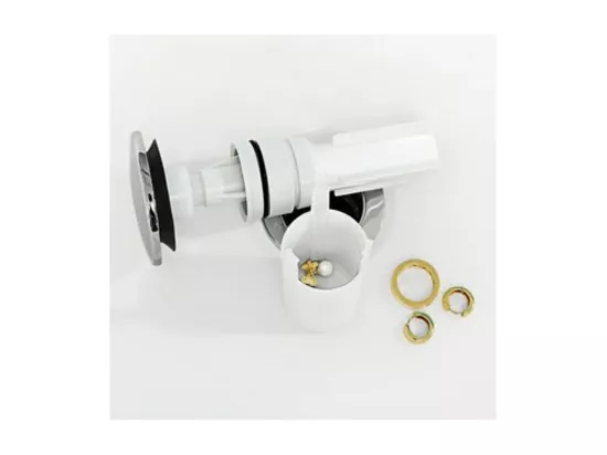 Siphon 110 x 250 x 65 mm VILEROY ET BOCH pour vasques et lavabos Easy Access