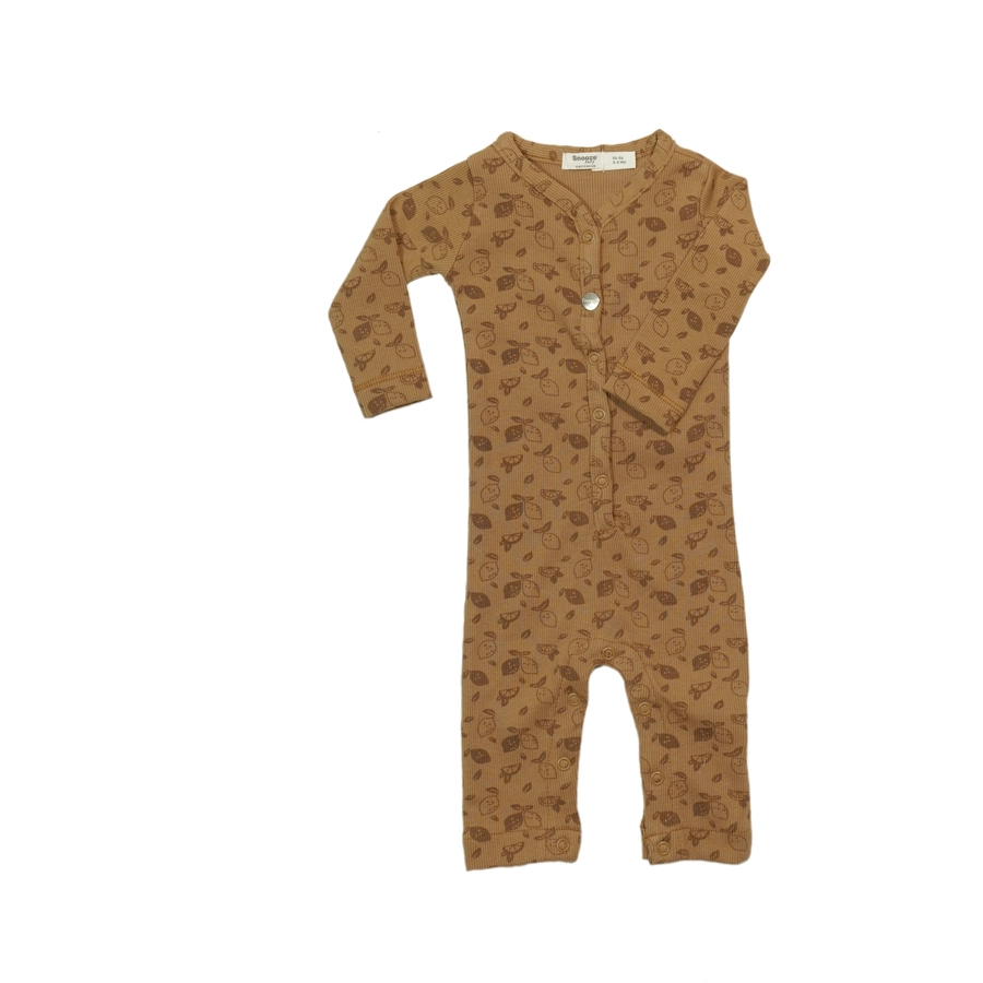 Snoozebaby Strampler Toffee