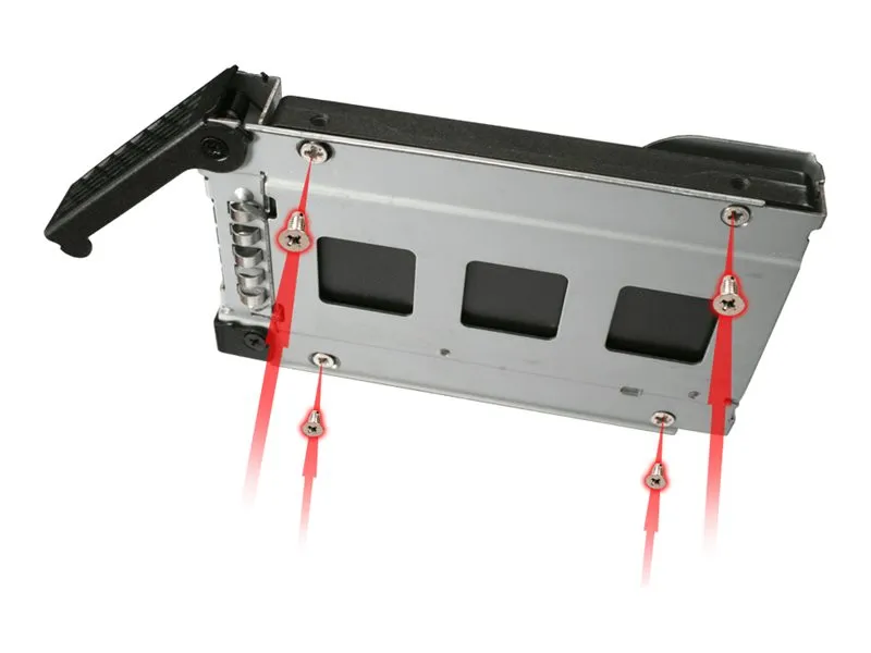 Cremax ICY Dock ToughArmor MB994SP-4SB-1 - Hus til lagringsenhed - SATA 6Gb/s - SATA 6Gb/s - mat sort