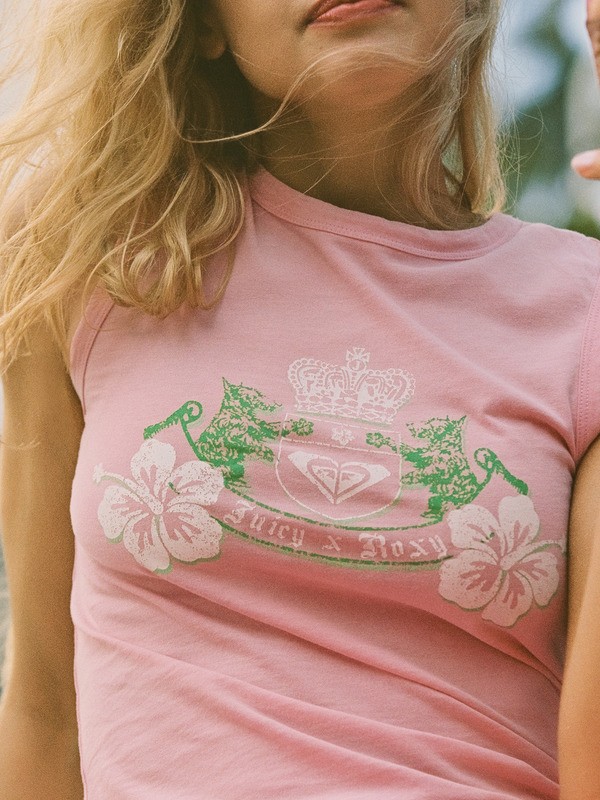 Roxy X Juicy Couture Top débardeur Rose Femme