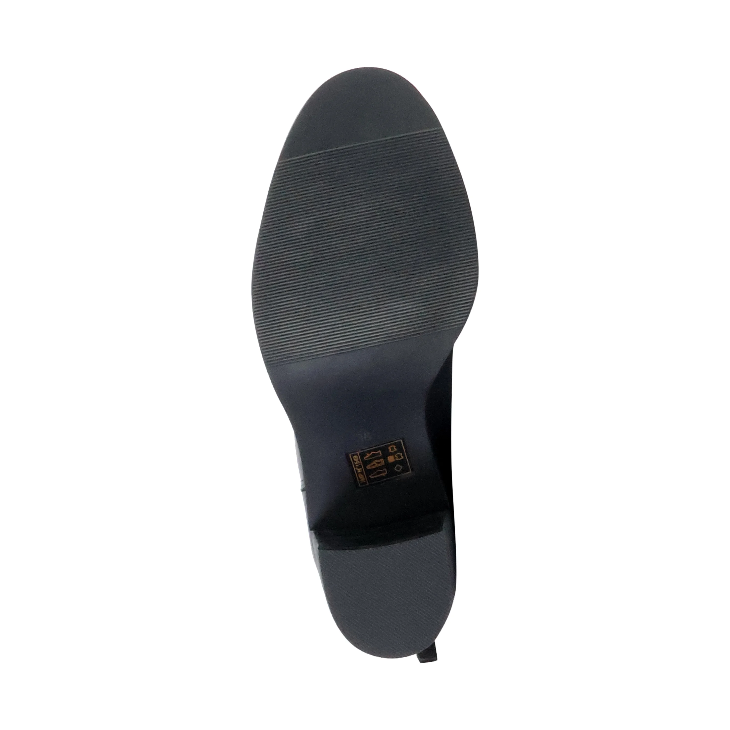 Bottines à talon cuiroxalys | Noir