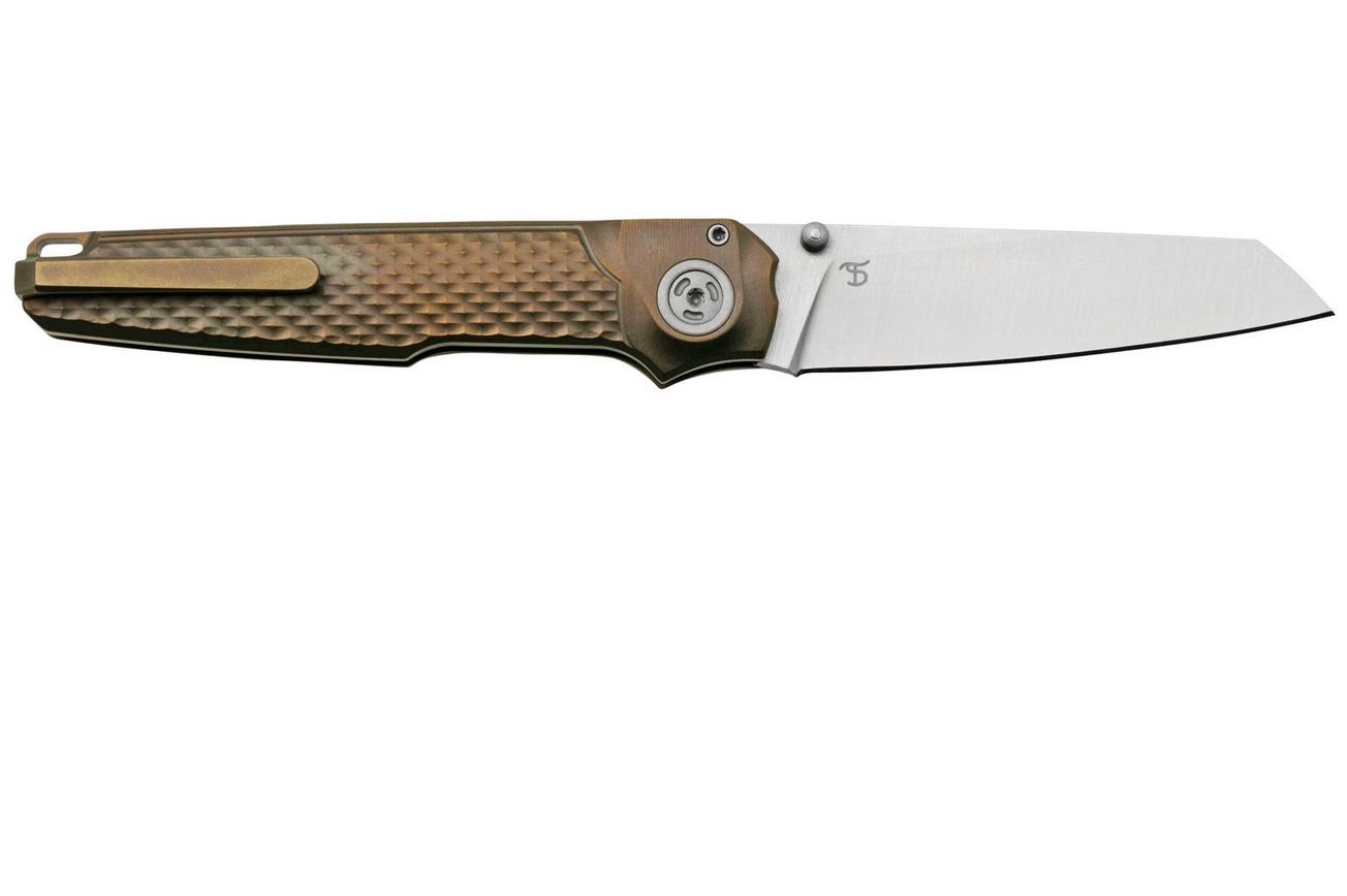 MKM Miura Bronze Titanium, Satin MI-TBR zakmes, Simone Tonolli design