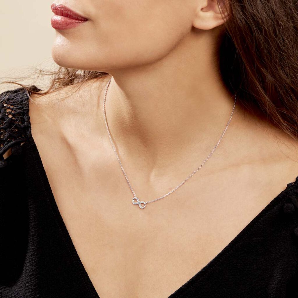 Collier Argent Solkem Glitter