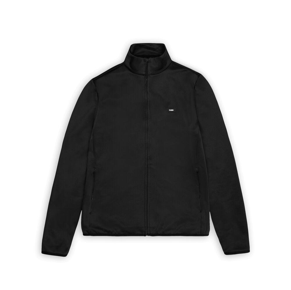 RAINS  Sintra Fleece Curve jakke - sort