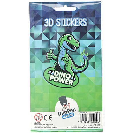DanPen Junior 3D stickers - dinosaurs