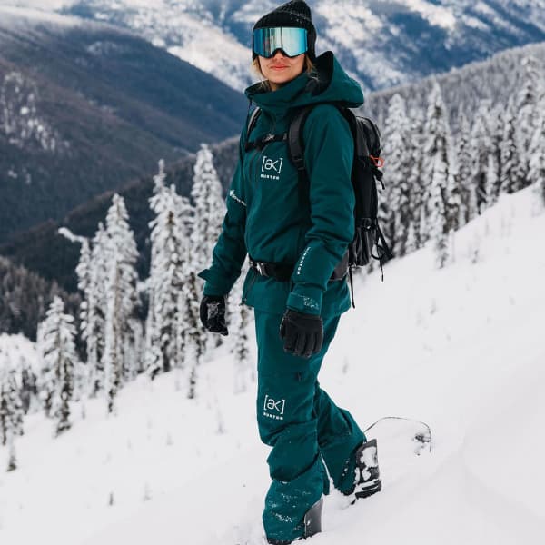 Veste snowboard BURTON W AK GORE EMBARK JK DEEP EMERALD