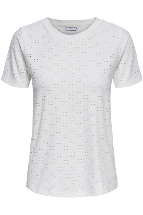 Jacqueline de Yong witte dames t-shirt