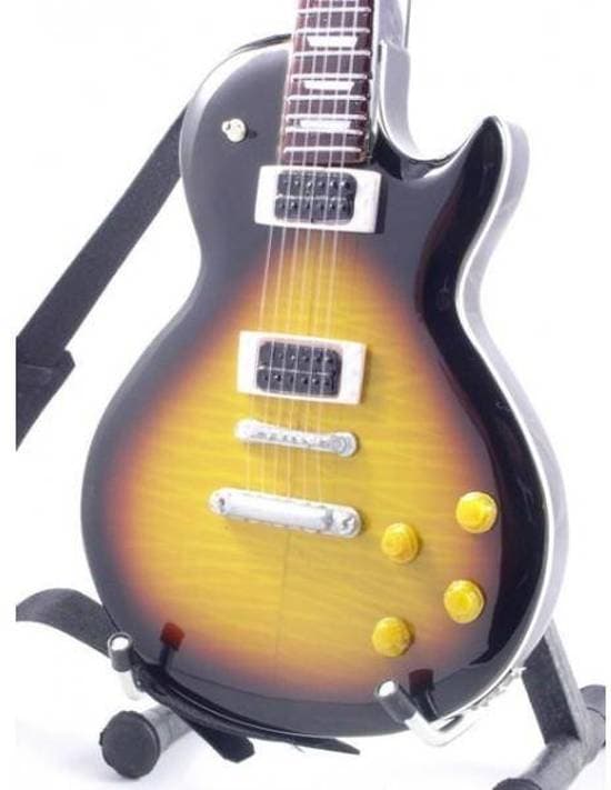 Mini guitar: Guns 'N Roses - Slash - Gibson Les Paul Tobacco Sunburst - Velvet Revolver