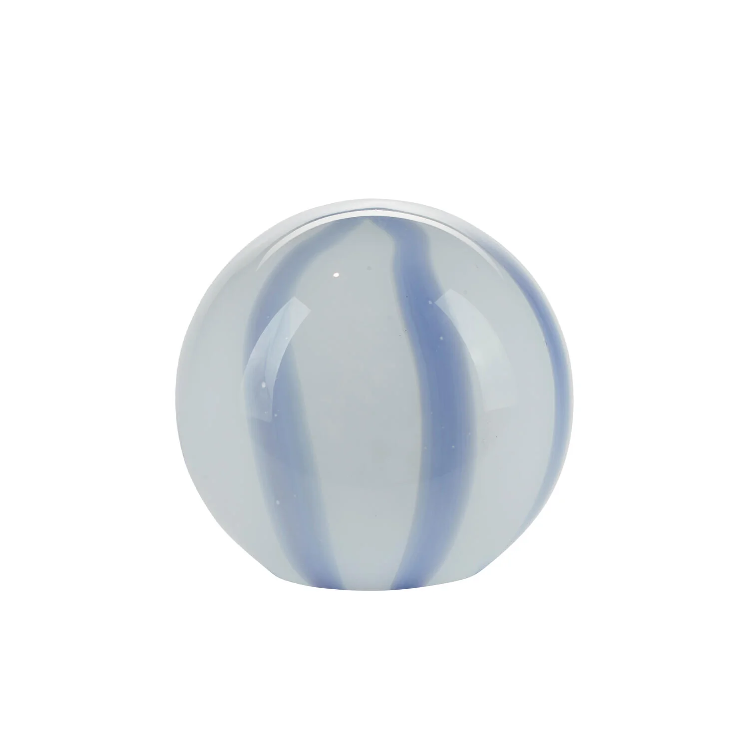 Bahne Interior  Moon swirl mushroom bordlampe, Hvid/Lilla - 20 cm
