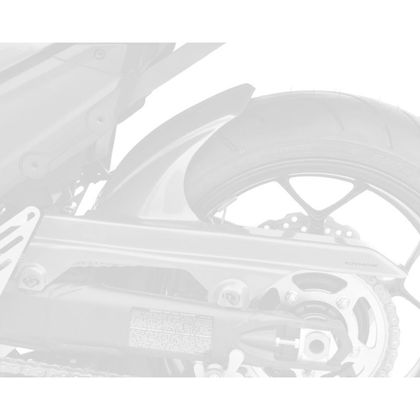 Garde boue Ermax Arrière KAWASAKI ZZR 1400 2006/2017 - Vert