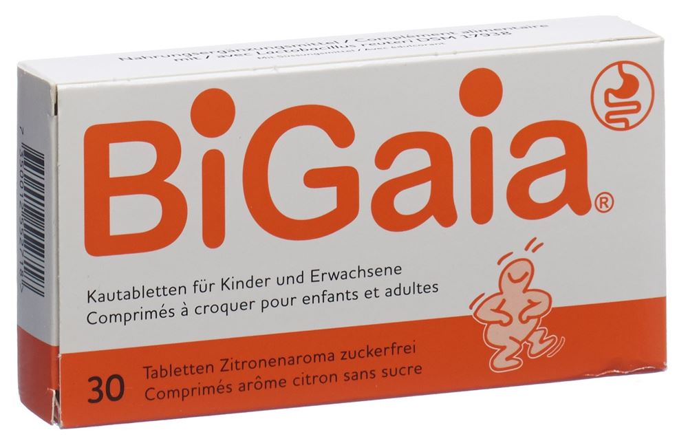 BIGAIA Kautabl mit Lactobacillus reuteri Blist 30 Stk<br>30 Stück, Blister, Kautablette, mit Lactobacillus reuteri