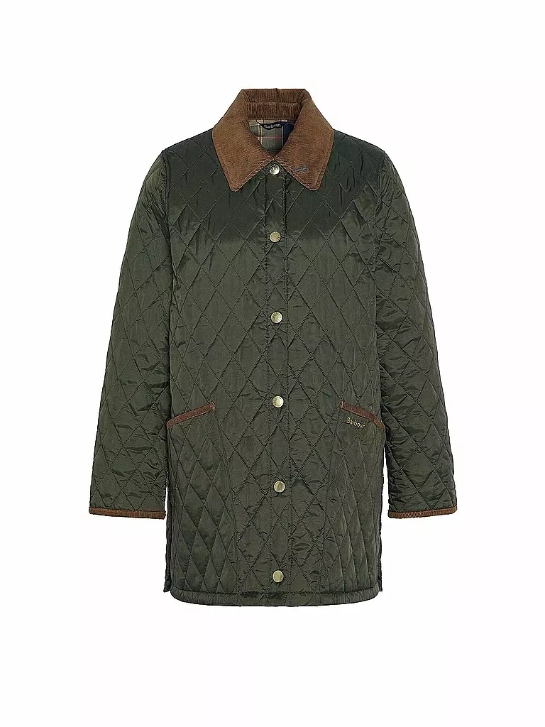 BARBOUR Leichtsteppjacke MODERN LIDDESDALE olive
