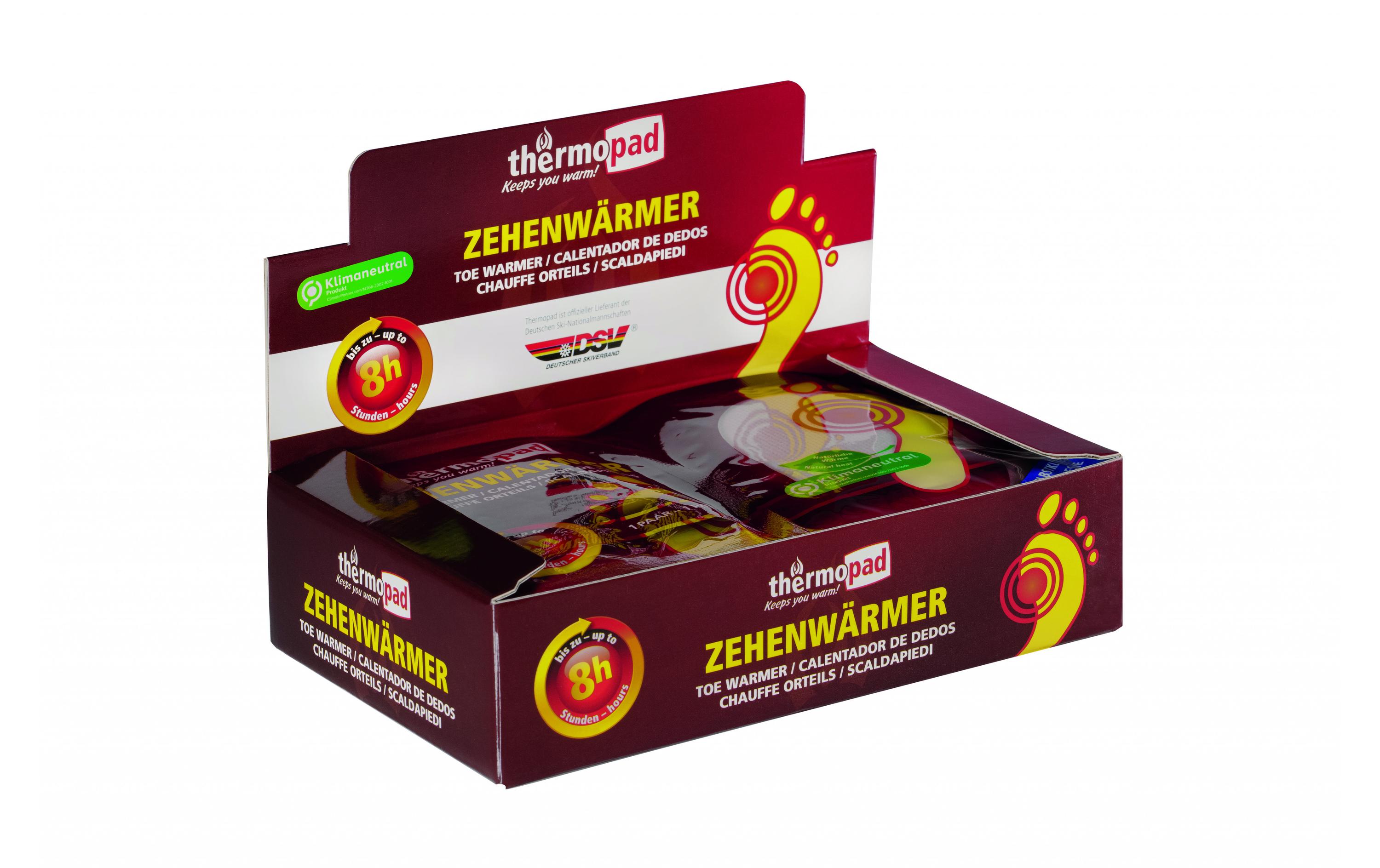 Wärmepad Zehenwärmer 10er PackZehenwärmer