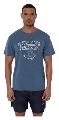 T-shirt Circle Iconic Circle Paris Bleu Homme
