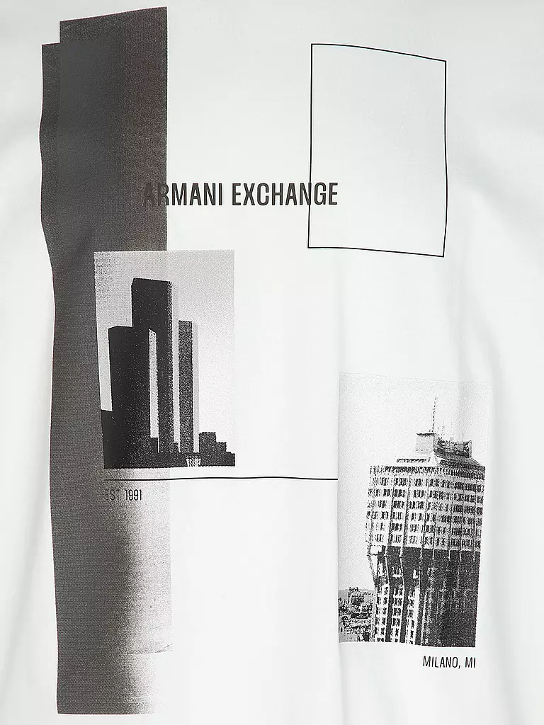ARMANI EXCHANGE T-Shirt  creme