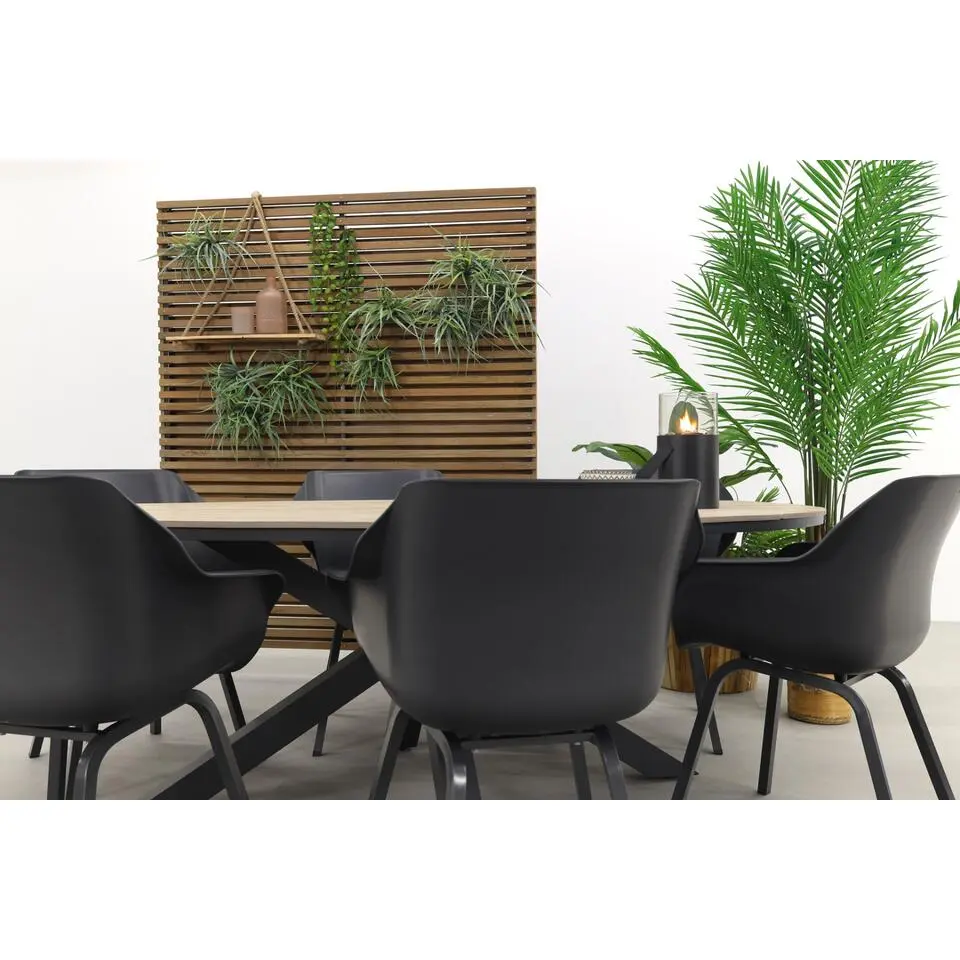 Hartman Sophie Element - Xerix/GI Edison 220 tafel - ovale tuinset