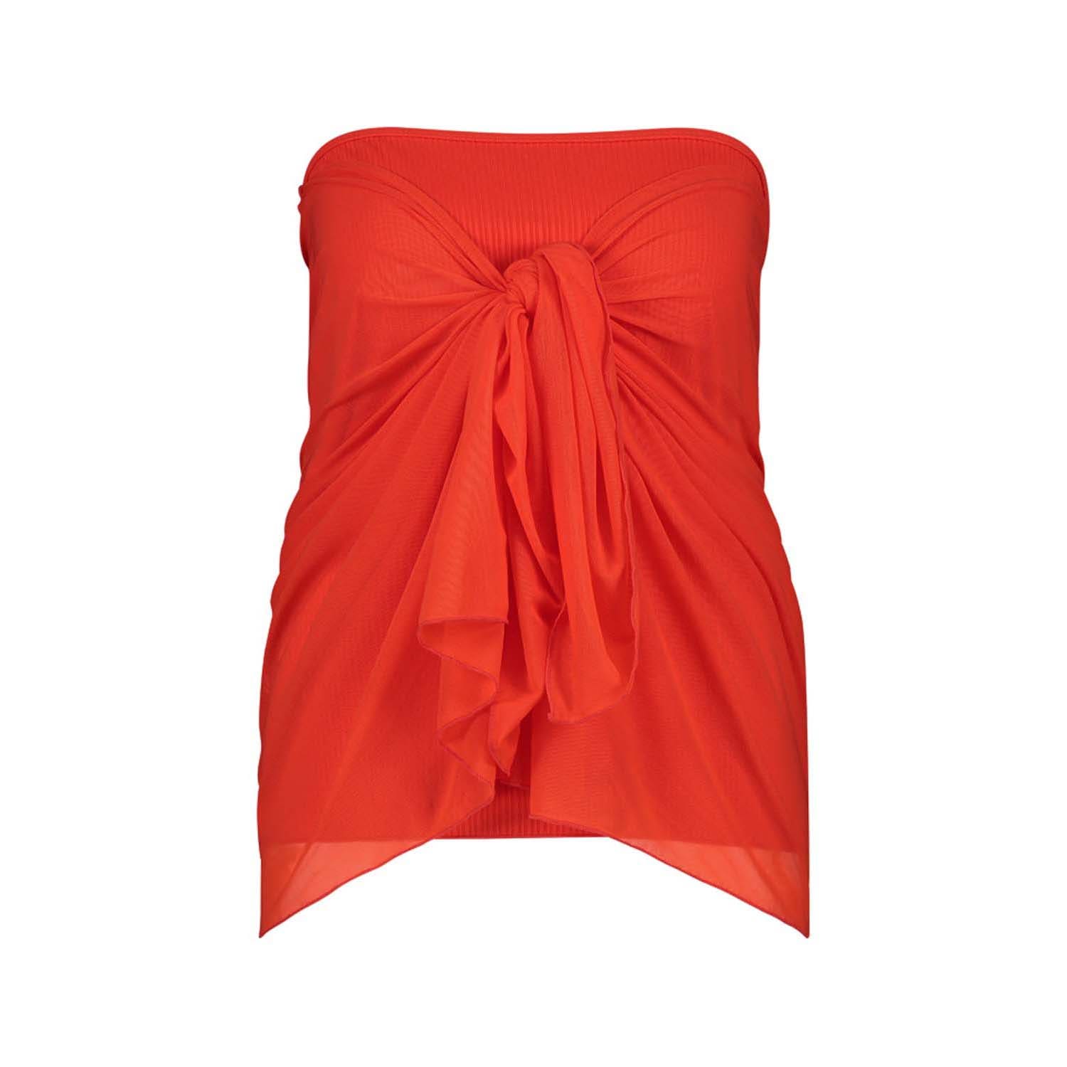 Beachlife  Fiery Red Skirt