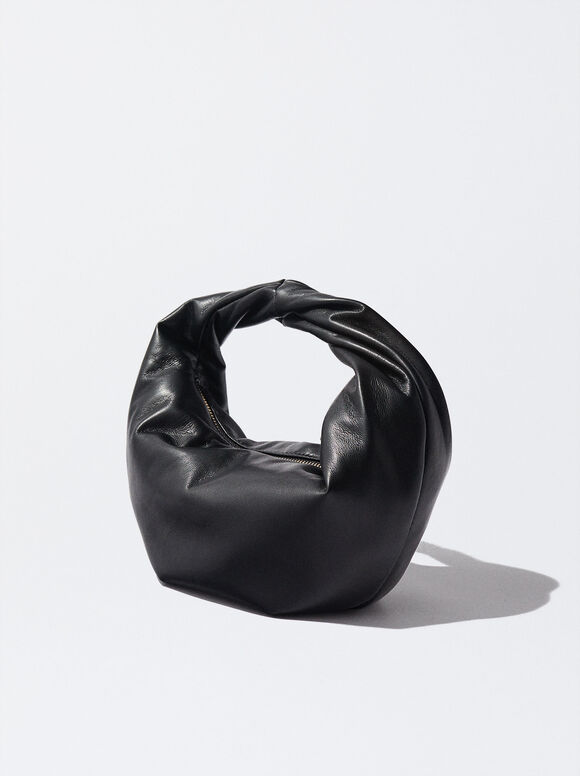 Bolsa Mini Fruncidos - Preta