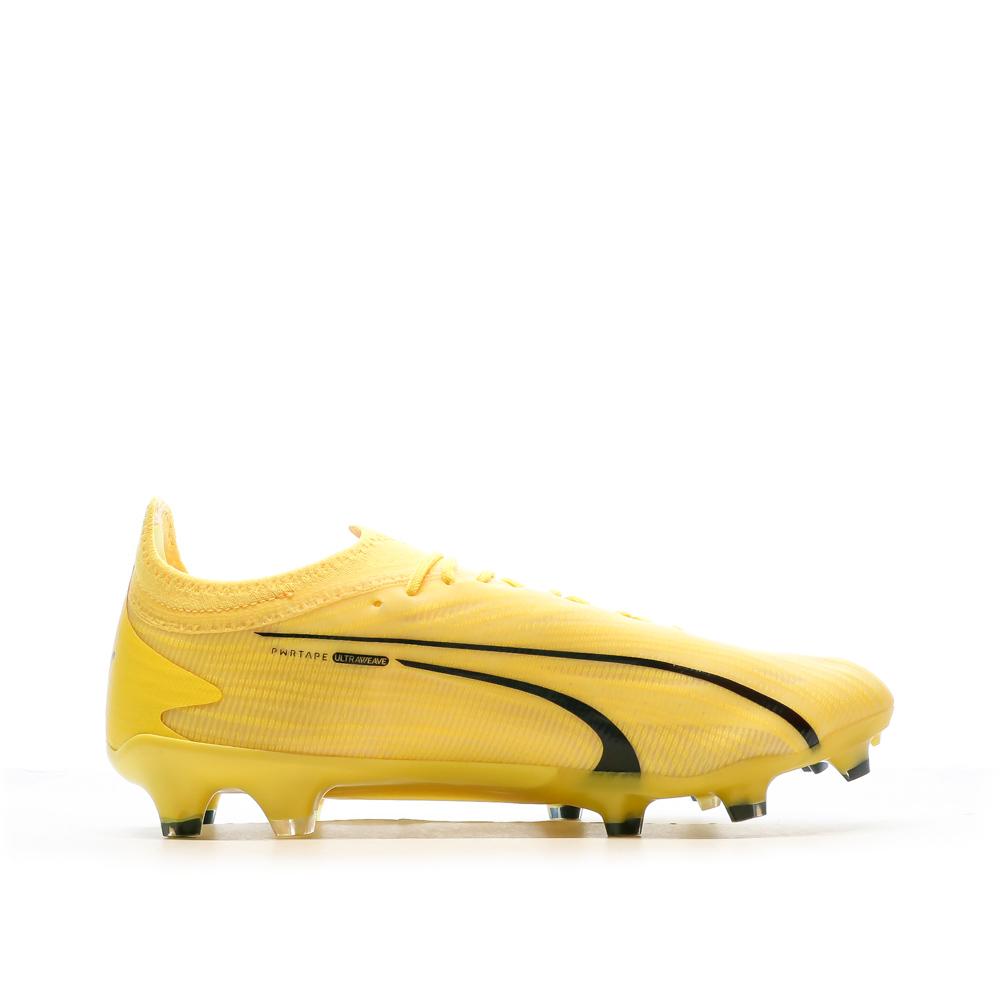 Puma Chaussures de football Jaune/Noire Homme Puma Ultra Ultimate 107311