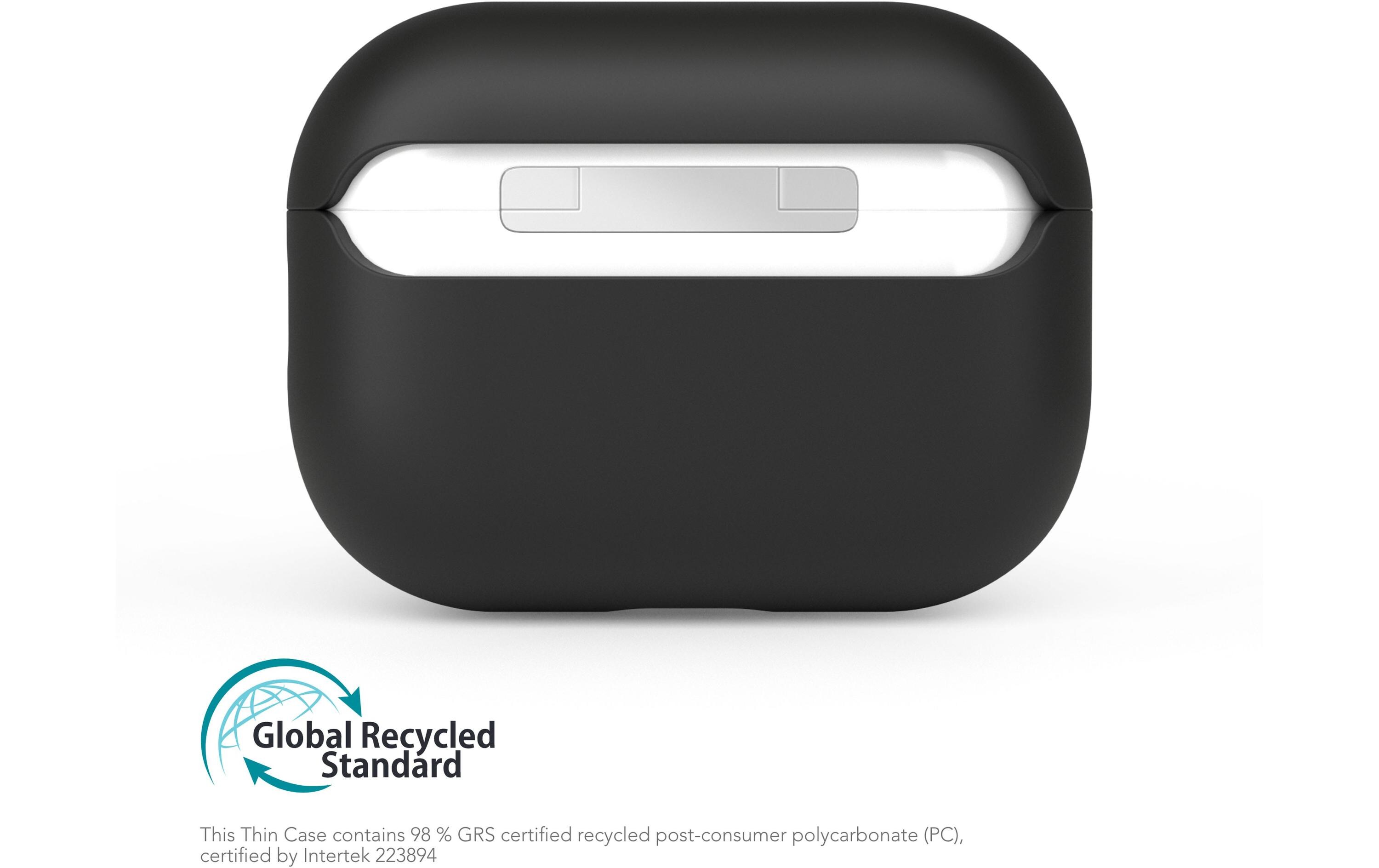 Transportcase Thin AirPods Pro 2 BlackSchlanke und schützende Hülle für AirPods 1 st/2nd Generation