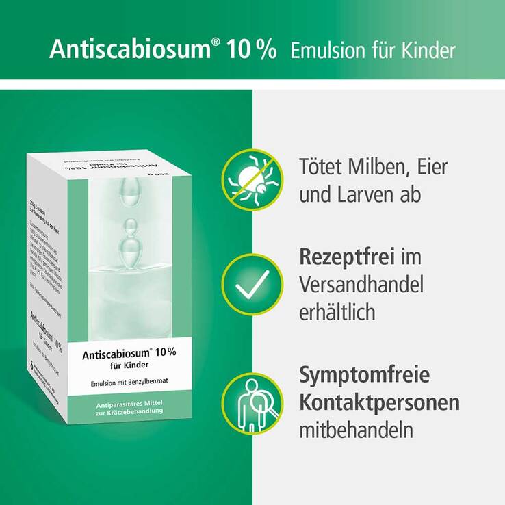 Antiscabiosum 10% für Kinder, 200 g
