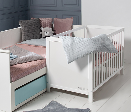 roba Kinderzimmer-Set Bett und Kommode