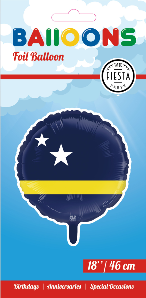 Curacao Helium Ballon Leeg 45cm