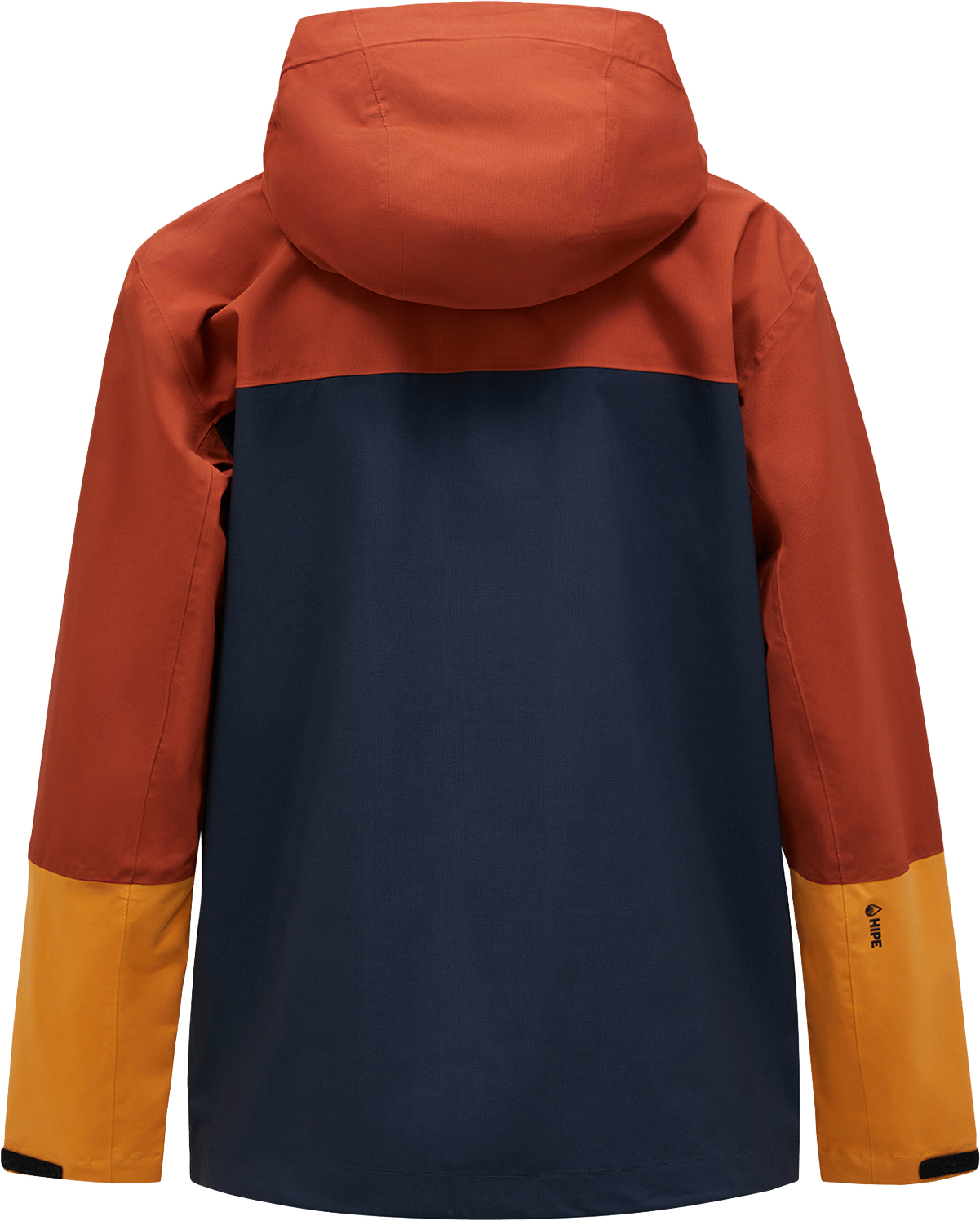 Trail Hipe Shell Jacket Herre Spiced/Salute Blue/Desert Blow