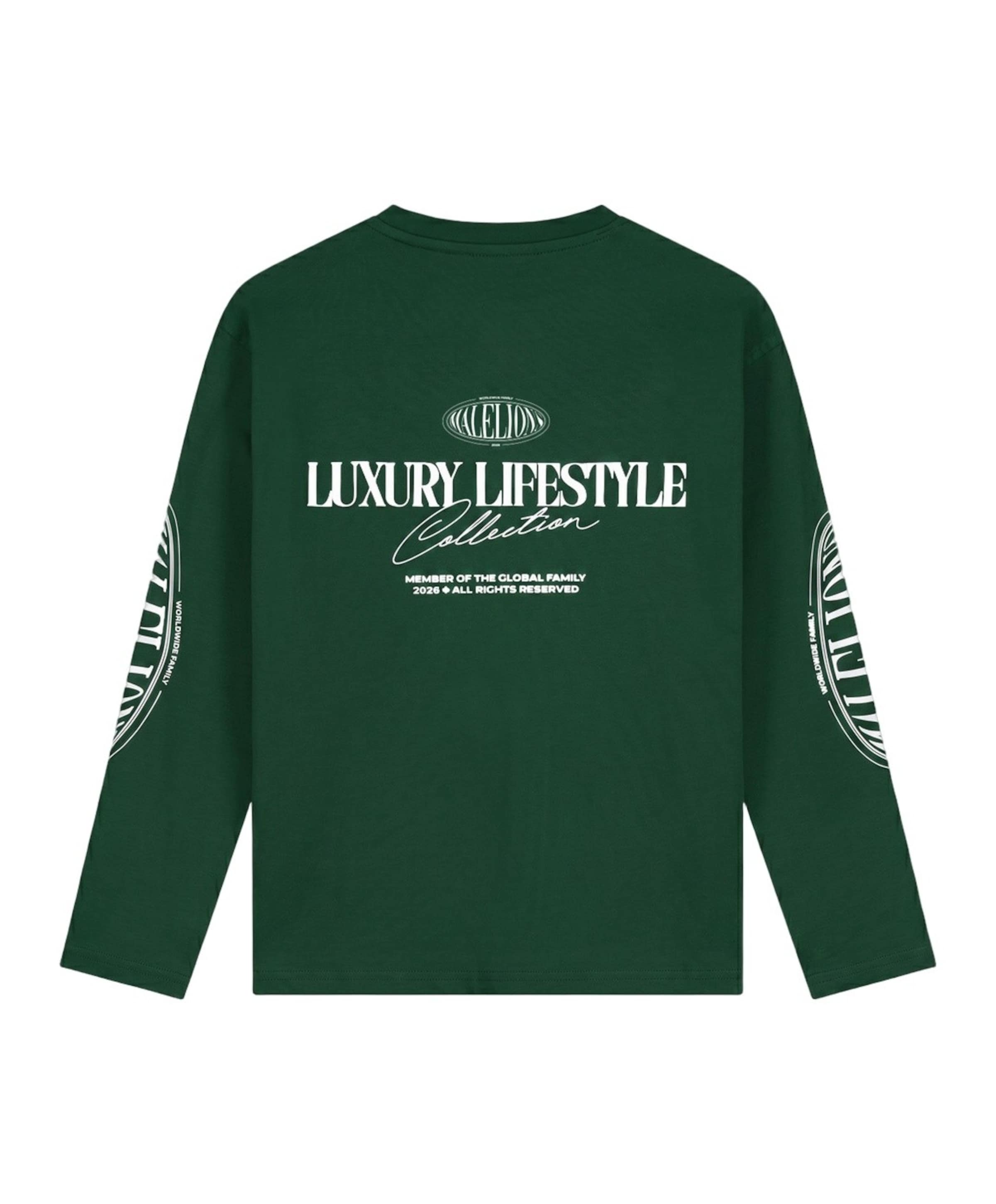 Malelions Jongens longsleeve groen