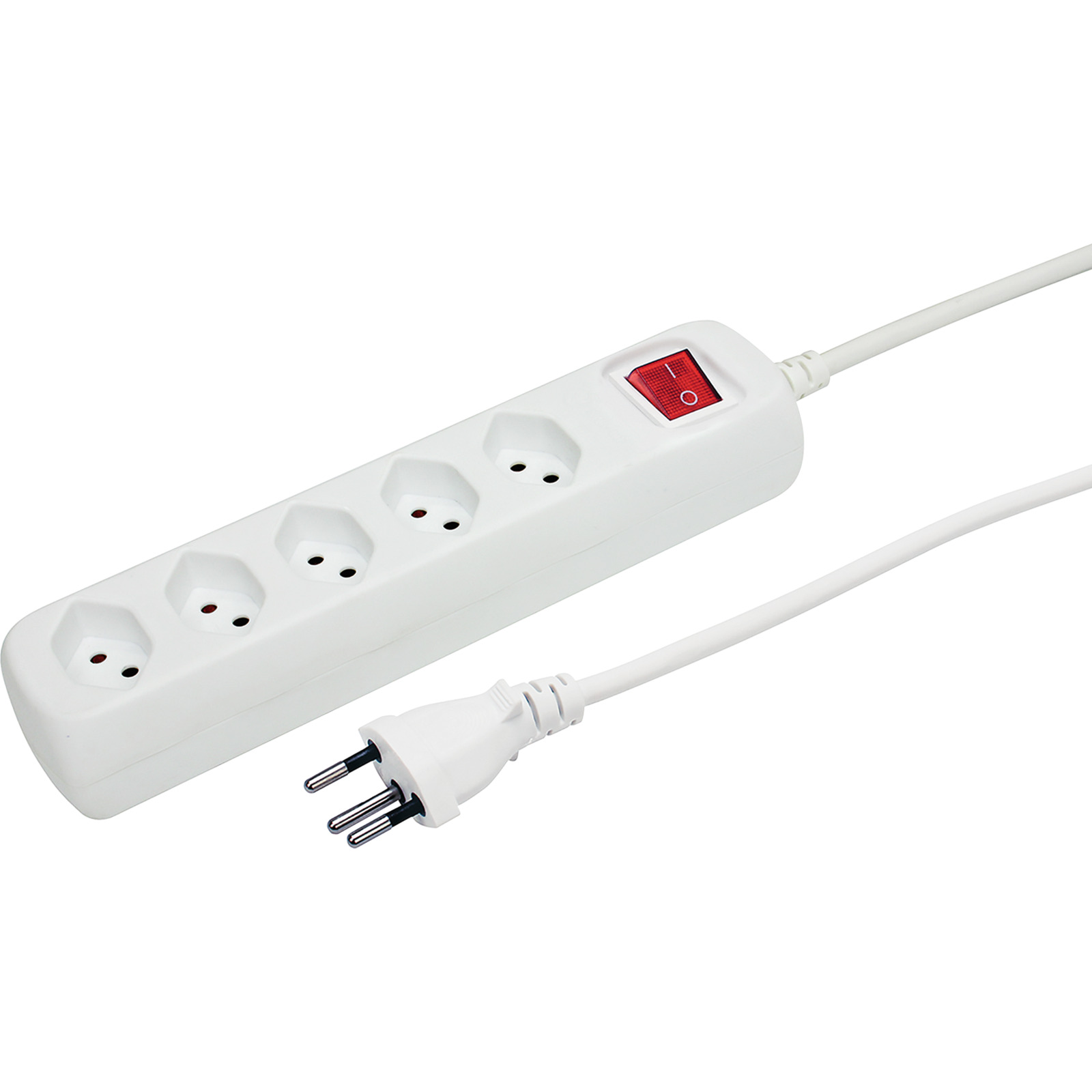 POWER EASY Steckdosenleiste 5xT 13 1.4m