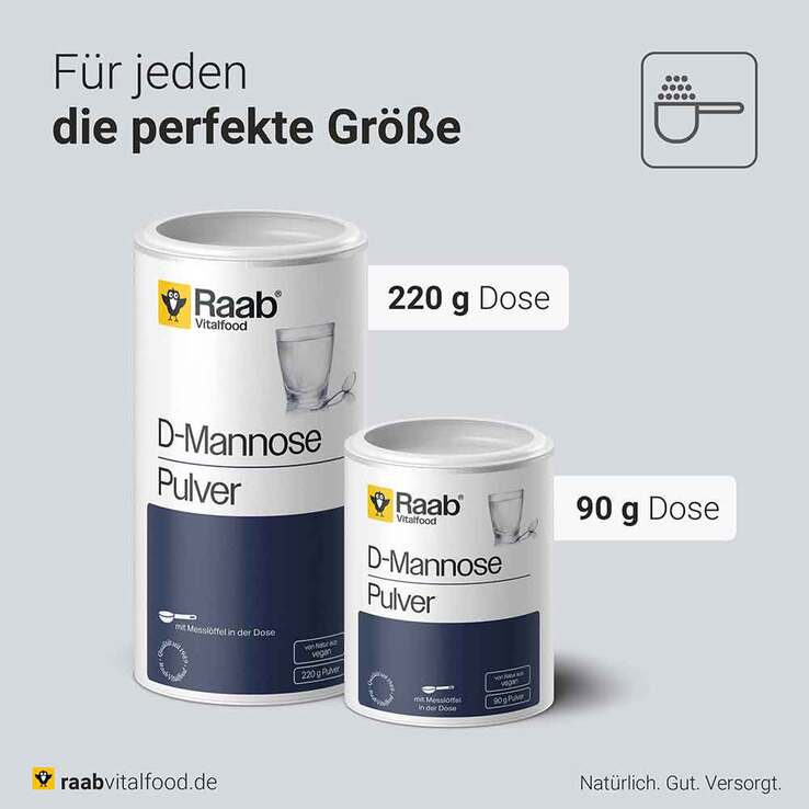 Raab Vitalfood D-Mannose Pulver, 220 g