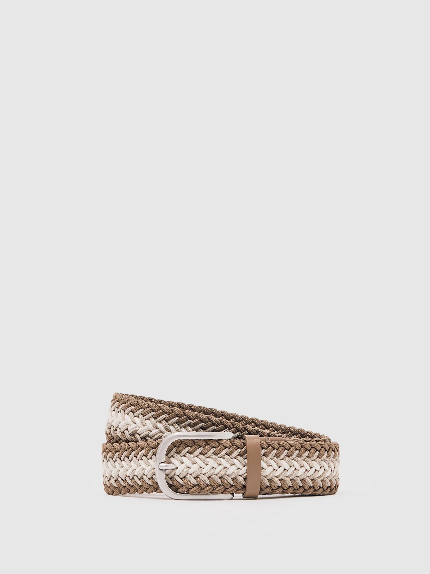 Reiss Ellis Woven Stripe Belt