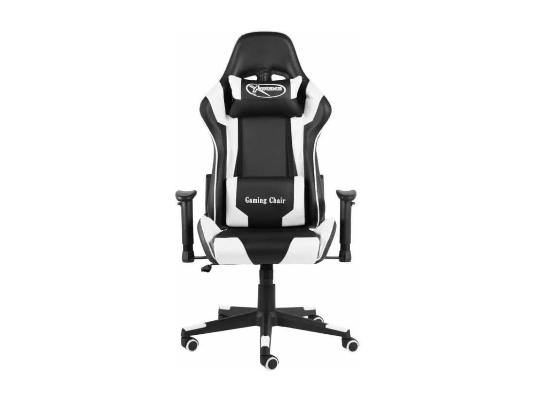 Chaise de jeu pivotante Blanc PVC