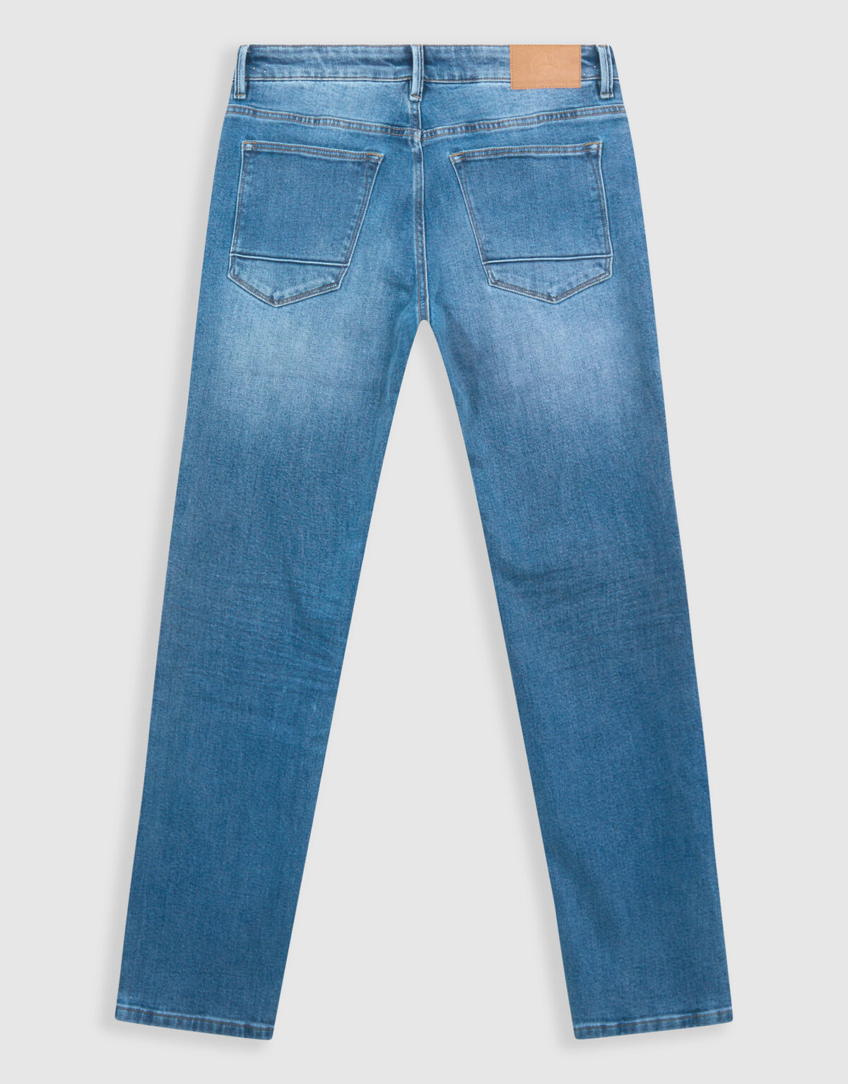 Slim Straight Fit Jeans Mediumstone L34