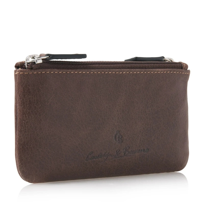 Castelijn & Beerens Canyon Sleuteletui 2 Ritsen RFID Protected Mocca