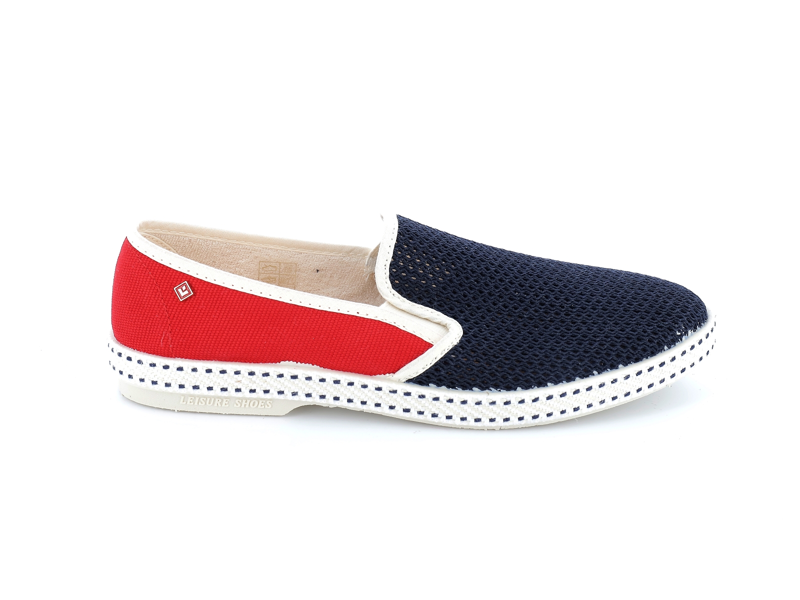 Rivieras-CLASSIC MATCH Textile Marine Rouge
