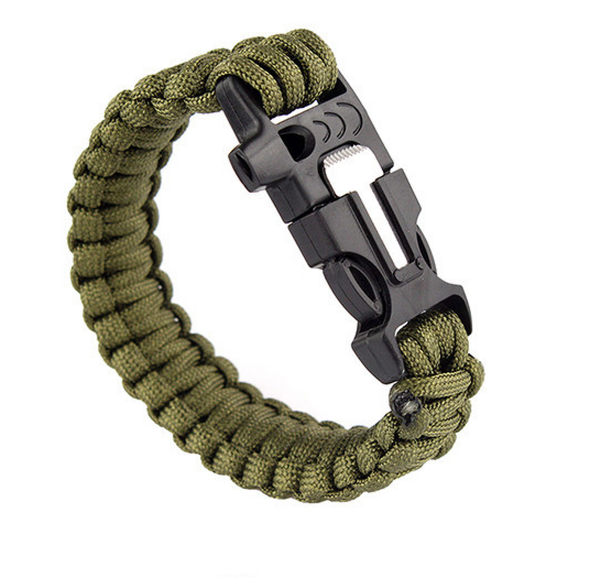 Milrab<br>Survival Bracelet m/ Fire Starter