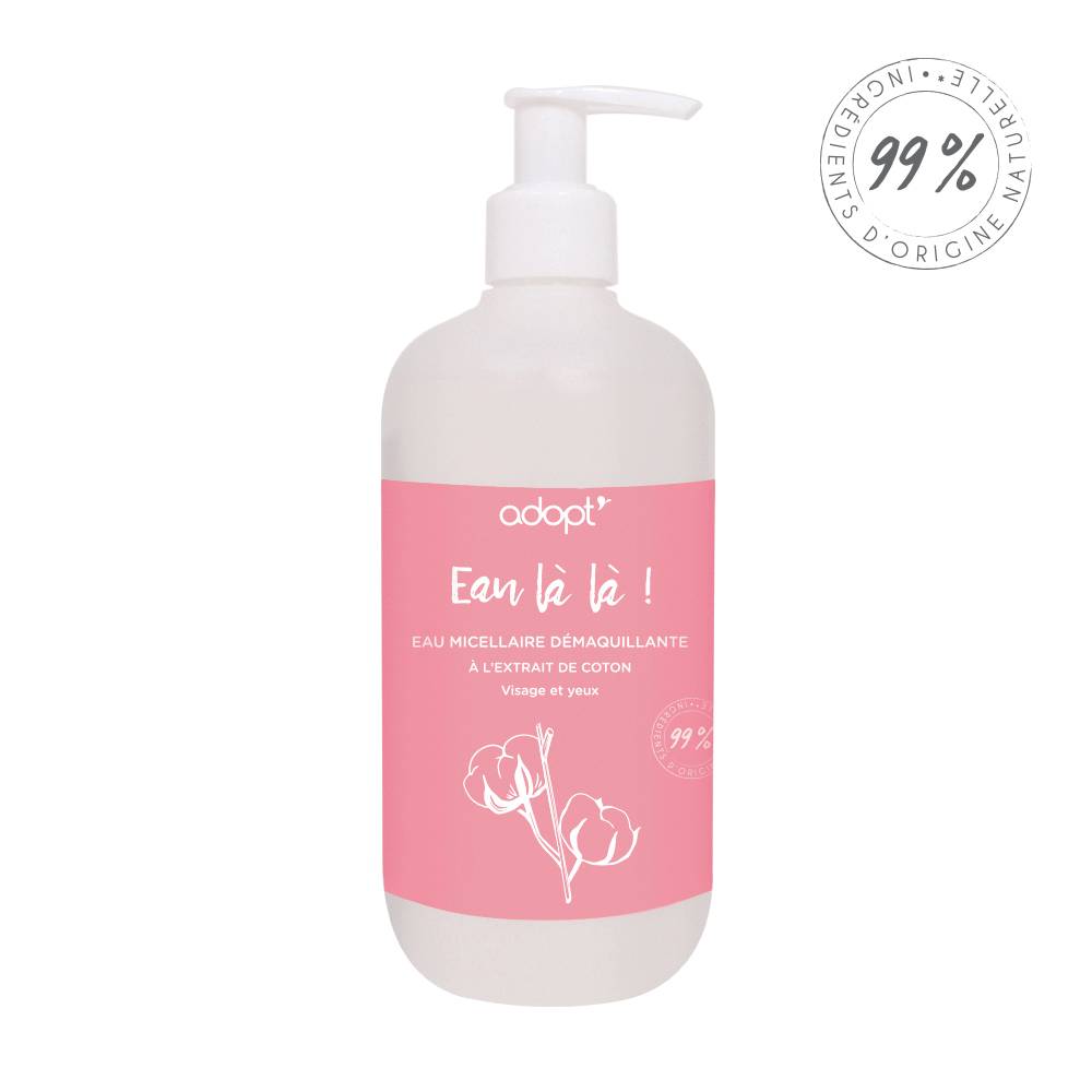 Eau là là ! Eau micellaire démaquillante 400ml