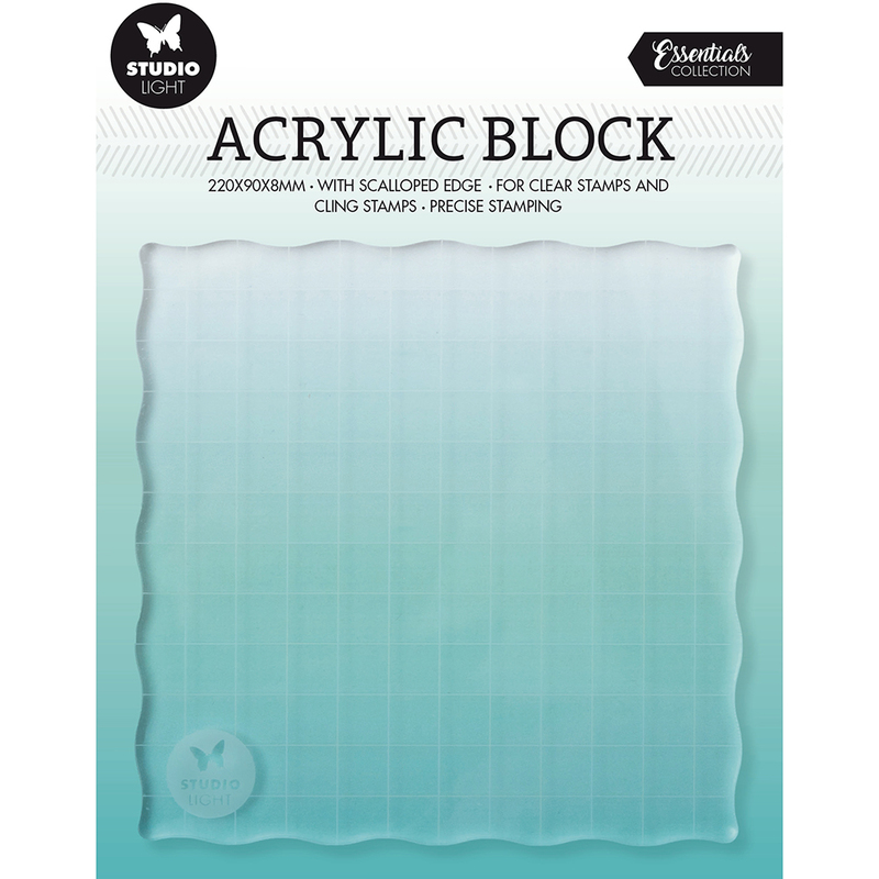 SIZZIX Stempelblock, transparent
