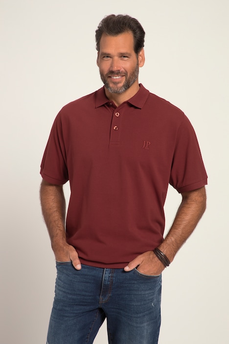 Poloshirt, Basic, Bauchfit, Halbarm, Piqué, XXL bis 10XL