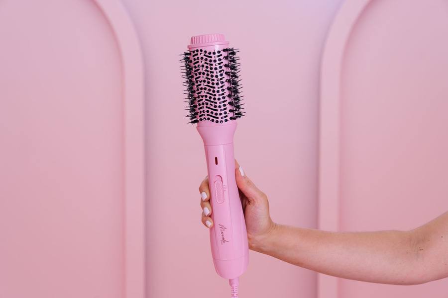 Mermade Hair The Blow Dry Brush Pink