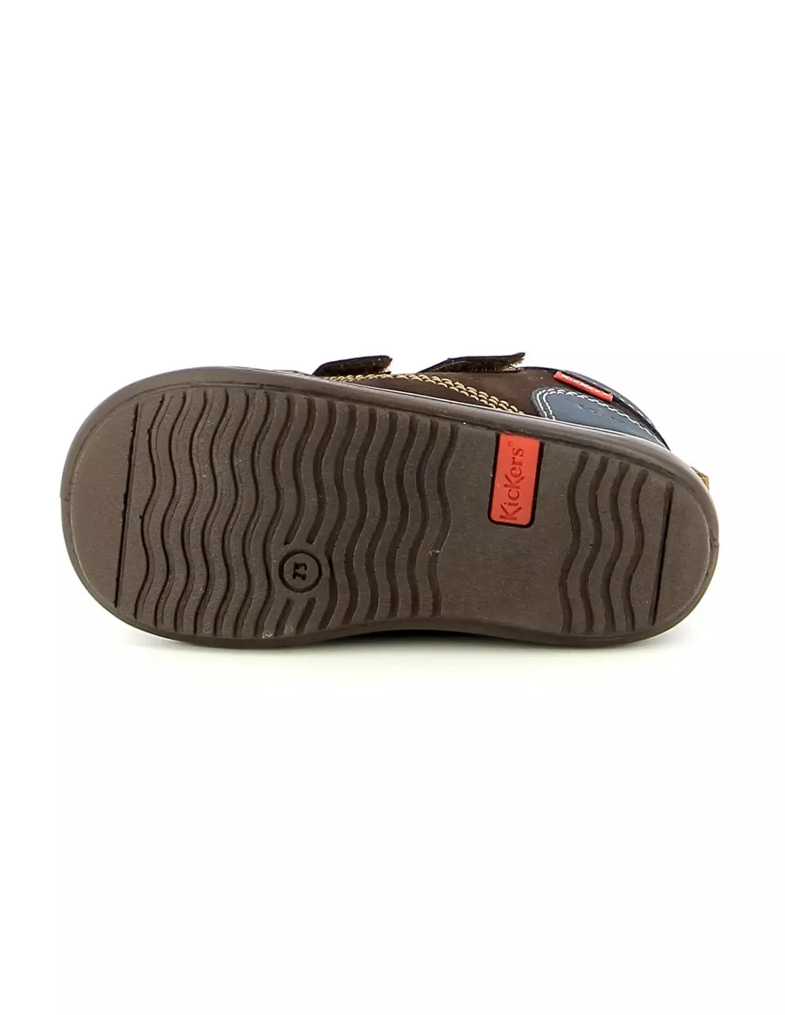 KICKERS KINOP - Baskets Marronfoncé